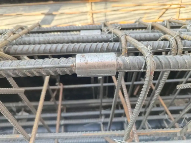 禹城隧道专用直螺纹钢筋套筒 盾构钢筋接头